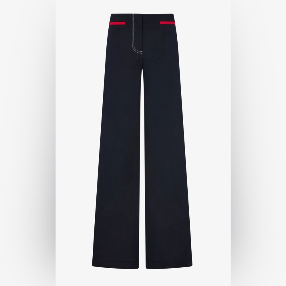 Serena Bute London Flyer trousers with contrast pockets 6 US size 2 New Pants